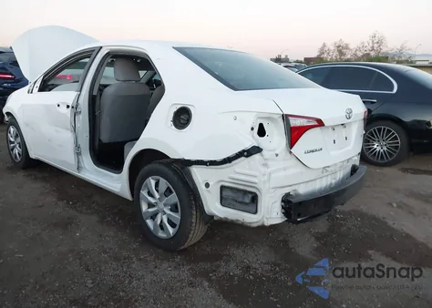 2016 Toyota Corolla Le из США, поврежденный, VIN 5YFBURHE0GP518658